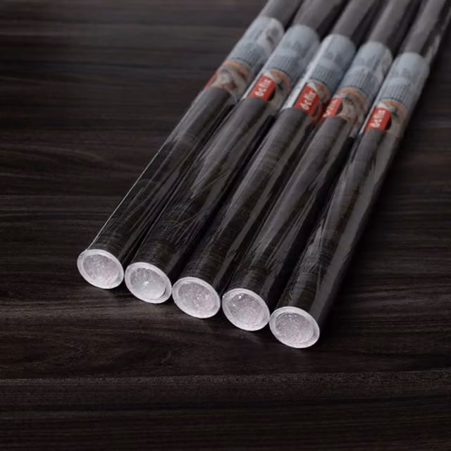 dc fix Sangallo Lava Self Adhesive Vinyl Wrap for Kitchen Doors and Worktops, Dark Grey, W: 67.5 cm, L: 2 m (Pack of 5)