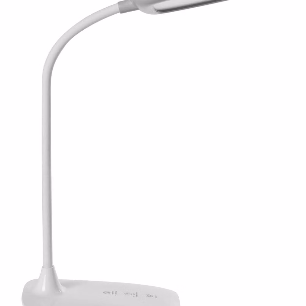 Wyld and Coco White LED Desk Lamp with Adjustable Arm, Stepless Dimming and 3 CCT Modes – 2