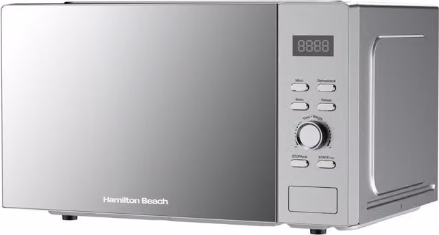 Hamilton Beach 30L Solo Countertop Microwave in Silver