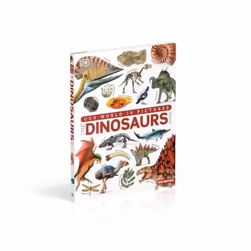 DK The Dinosaurs Book: Our World in Pictures, Multicolour, H 28.3 cm x W 22.3 cm x D 1.7 cm – 3