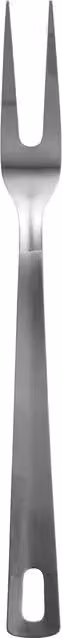 Orsina Hera Brushed Stainless Steel Meat Carving Fork in Silver