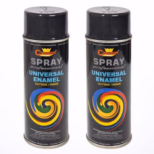 2 x 400 mL Sola Anthracite Grey (RAL 7016) Universal High Gloss Enamel Spray Paint – 2