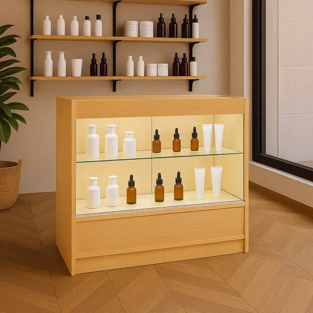 Monster Shop C900 LED Shop Counter in Beige