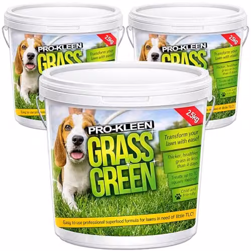 Pro-Kleen Slow Release Grass Green Lawn Fertiliser, 7.5 kg, NPK 20-5-10 – 1