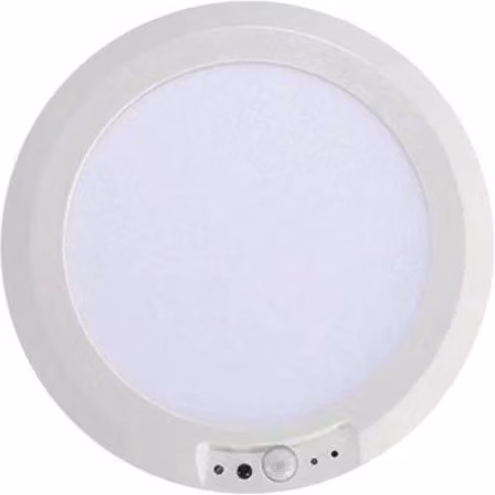 PAWNORA White Motion Sensor Round Ceiling Light – 1