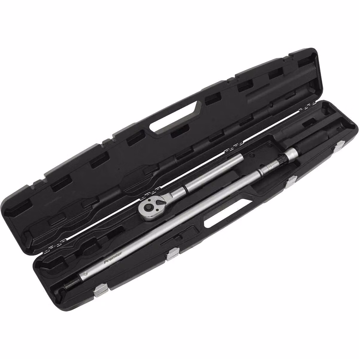 Loops Micrometer Style Torque Wrench, 3/4 inch Sq Drive, 160 to 800 Nm, Silver and Multicolour – 3