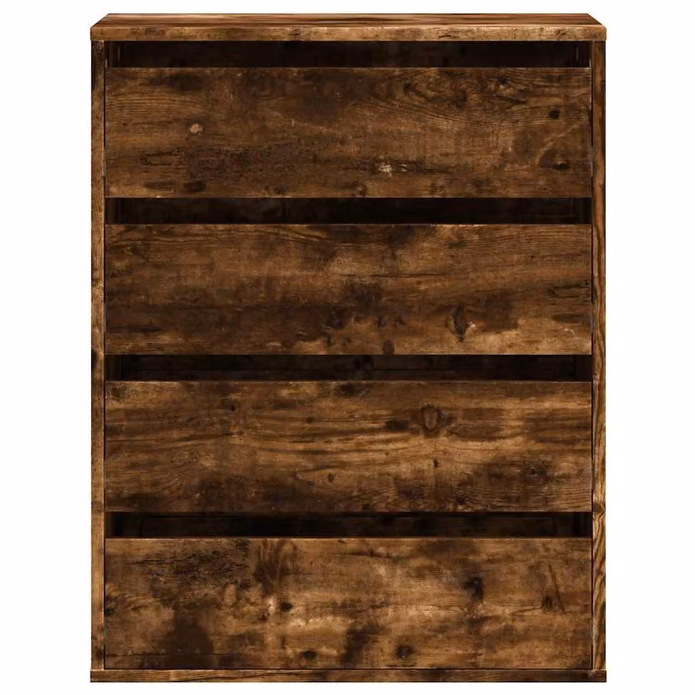 Berkfield Home Corner Chest of Drawers in Smoked Oak Brown, W/D/H: 60 x 41 x 76 cm – 4