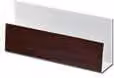 FloPlast Shiplap Cladding Universal Channel, Rosewood Brown