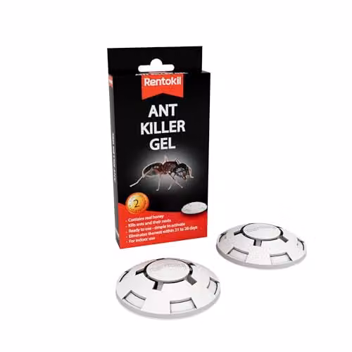 Rentokil RKLFA105 Ant Killer Gel Twin Pack Transparent – 2