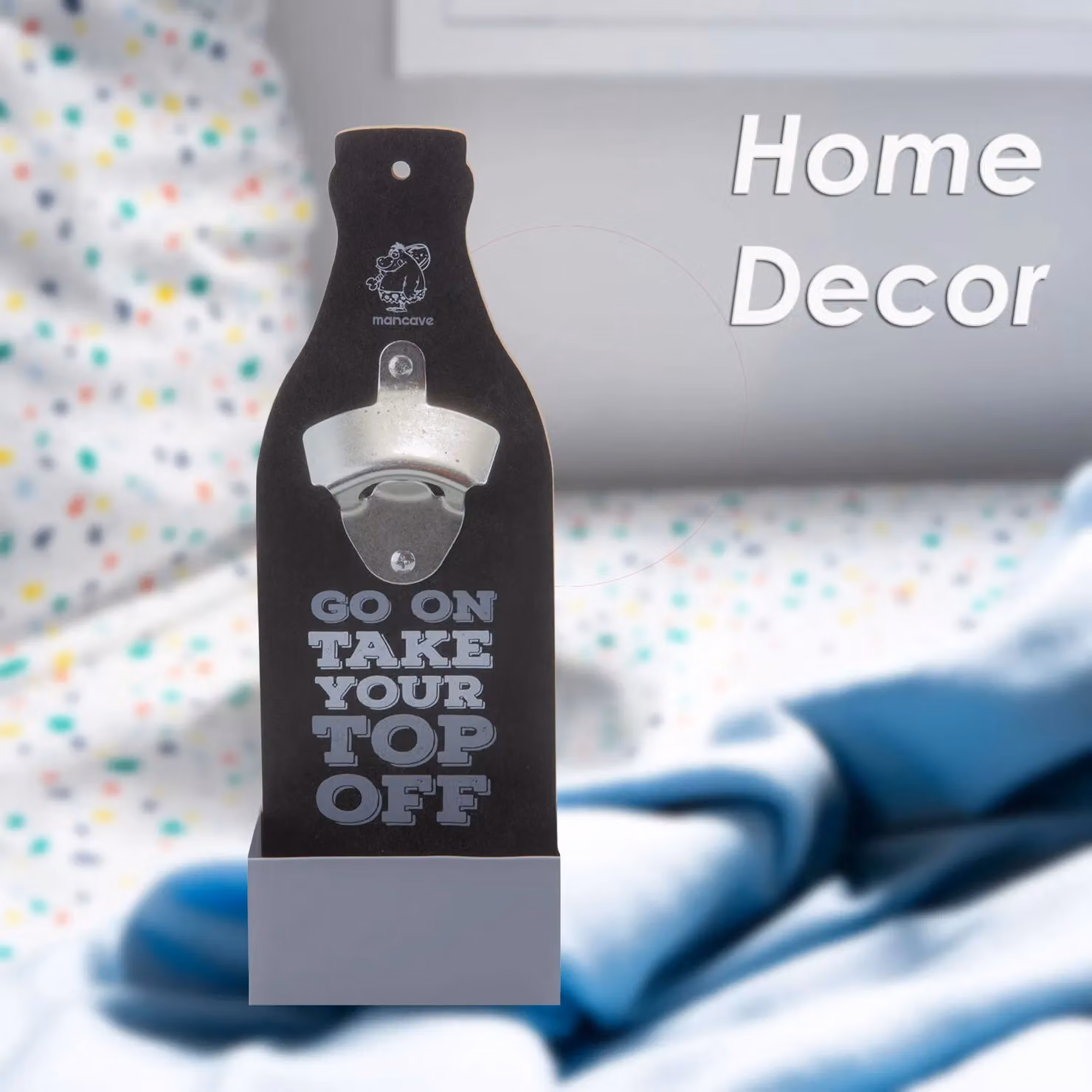 VFM Black Metal Bottle Opener, W/D/H: 28.5 x 10 x 5.2 cm – 3