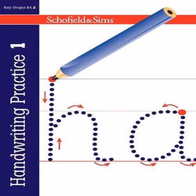 Carol Matchett Handwriting Practice Book 1: KS1 Penmanship for Children, Ages 5-7, Multicolour Paperback