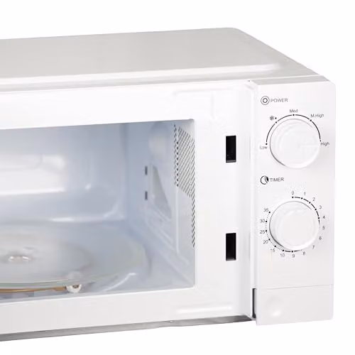 Willow WM207MWH 700W 20L Solo Microwave with 5 Power Levels, Defrost Function and LED Display, White – 3