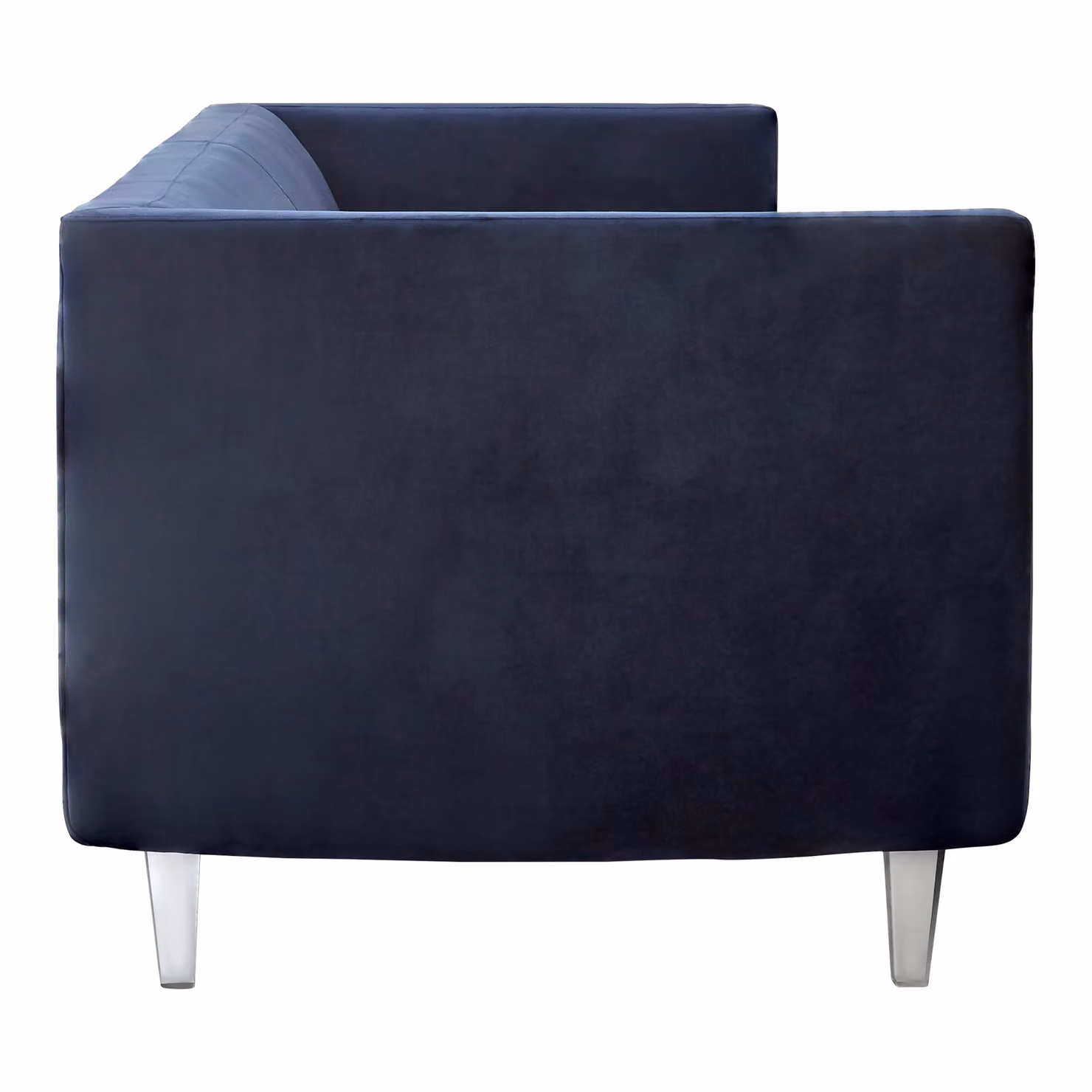 Orsina Blue Velvet 3 Seater Upholstered Sofa – 5