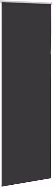 Berkfield Home Blackout Roller Blind, Black Polyester, W: 70 cm, H: 210 cm