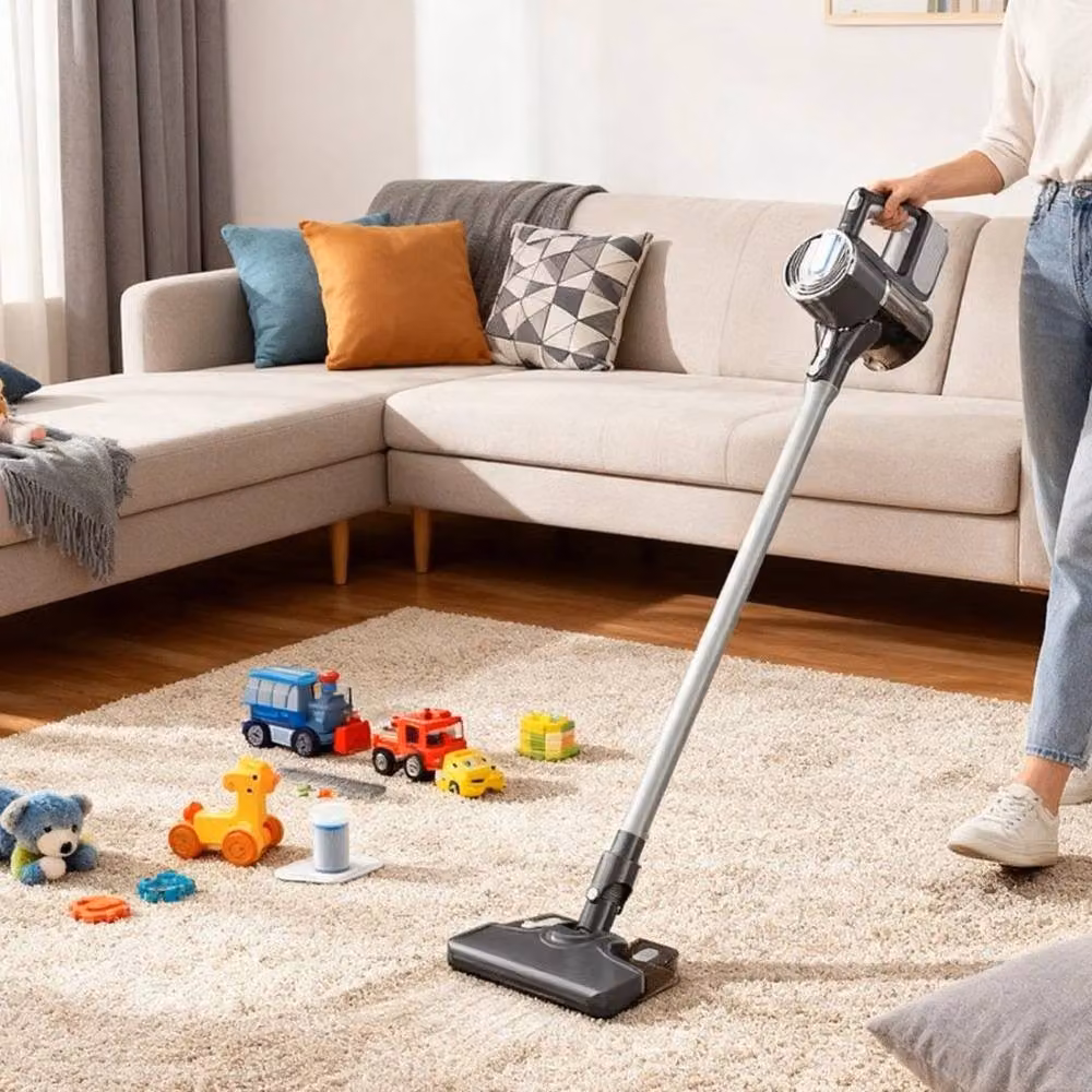 PAWNORA Bagless Cordless Vacuum Cleaner in Grey – 3