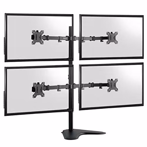 TekBox Quad Screen Monitor Mount in Black – 2