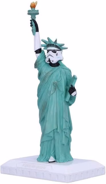 Nemesis Now Stormtrooper What a Liberty Tabletop Figurine, Green and Multicolour, Height: 23.5 cm