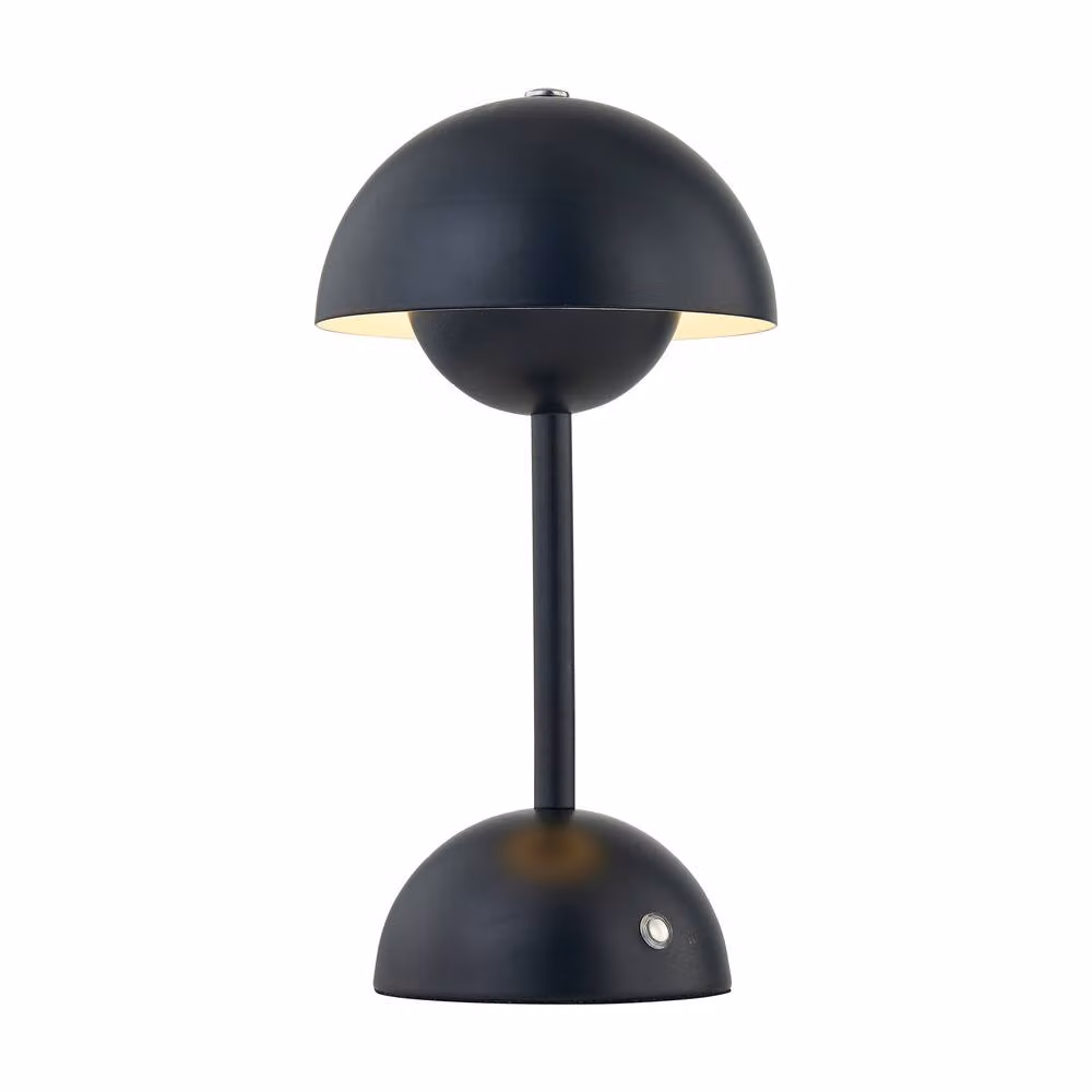 First Choice Lighting Eleanor Black LED Rechargeable Touch Table Lamp – 2