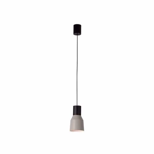 Faro Barcelona Kombo Grey Round Metal Suspended Pendant Light, Diameter: 120 cm, E27 – 1