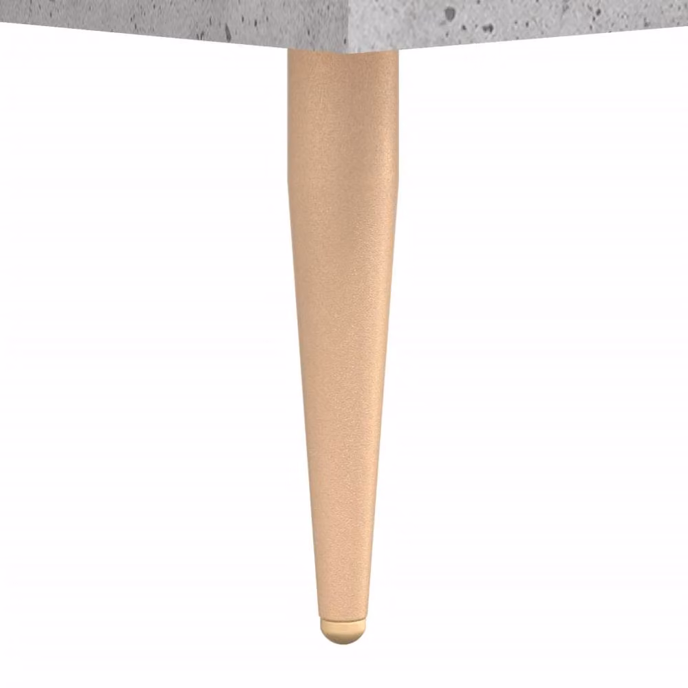 Berkfield Home Modern Bedside Cabinets, 2 Piece Set, Concrete Grey, W: 40 cm, D: 35 cm, H: 47.5 cm – 2