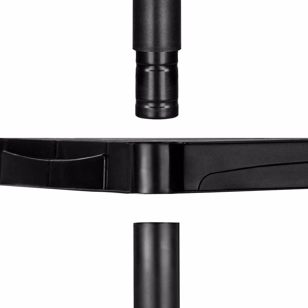 Havendro Black 4-Tier Freestanding Plastic Storage Rack – 2