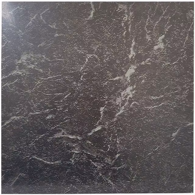 YoL Black Marble Effect Glossy Field Floor Tiles
