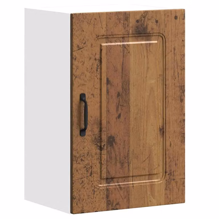Berkfield Home Kalmar Wall Cabinet in Old Wood Brown Engineered Wood