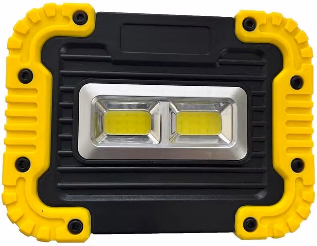 EURO MARKETING MANUFACTURING Mag Brite Wireless LED Work Light with Magnetic Base in Black and Yellow – 1