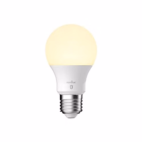Nordlux Smartlight E27 A60 LED Smart Light Bulb, White, 900 Lumen, 2200-6500K