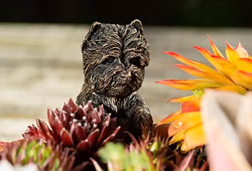 Jardinopia Antique Bronze West Highland Terrier Hanging Plant Pot Buddy – 5