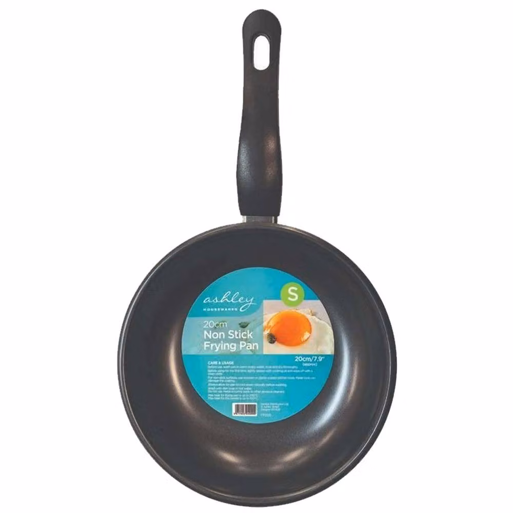 Nordara Black Non Stick Aluminium Frying Pan for Induction Cooking, 20 cm – 2