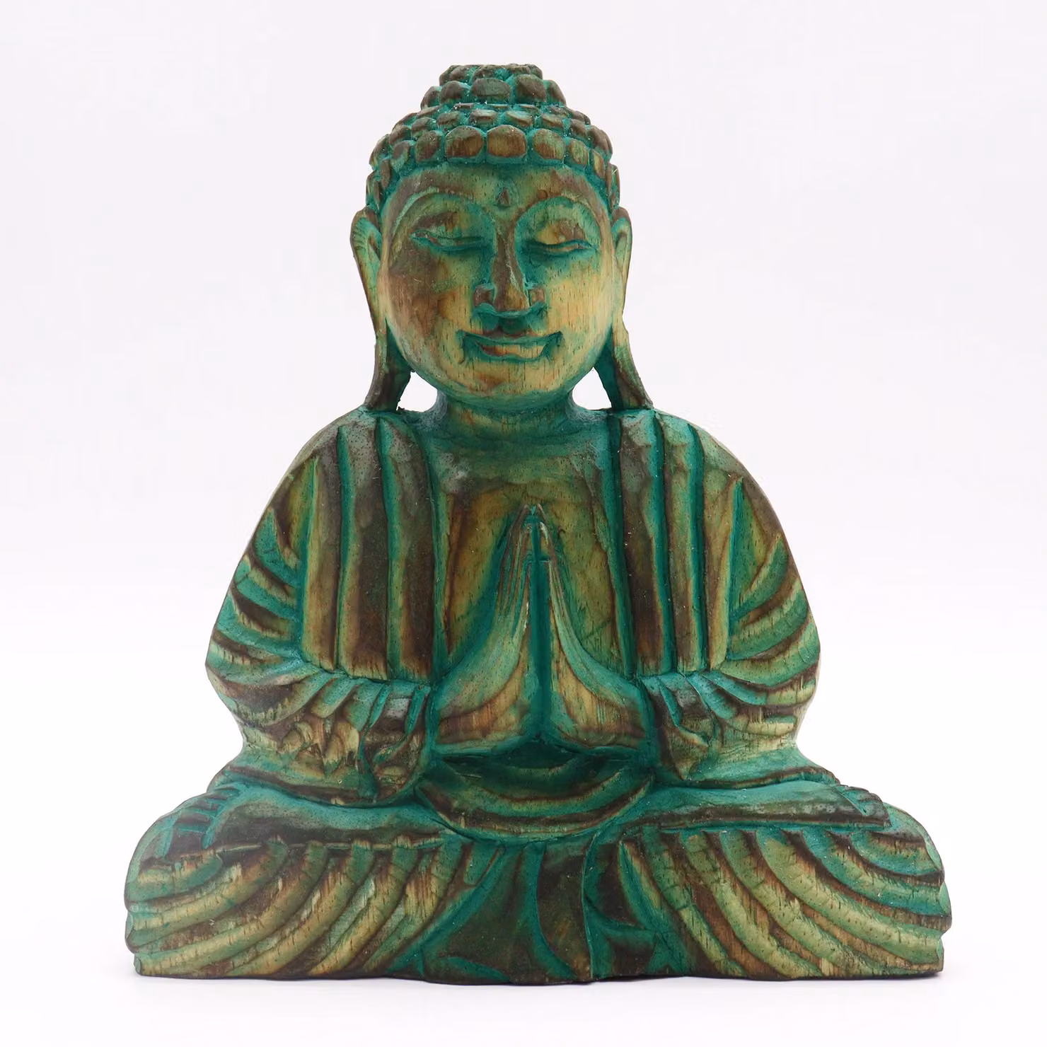KDMD Buddha Feng Shui Set with Buddha Knot in Green and Grey – 3
