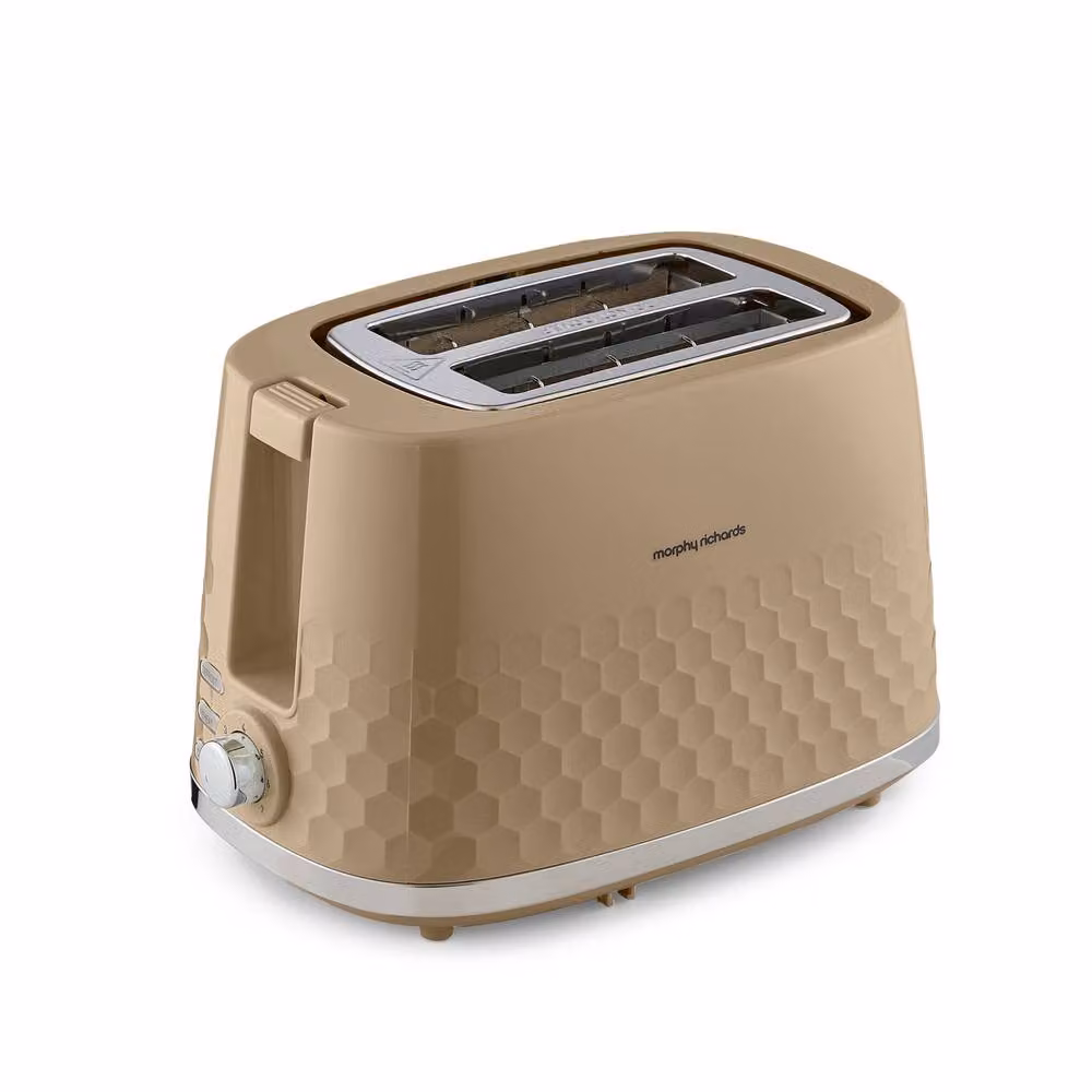Morphy Richards Hive 2-Slice Toaster in Beige – 2