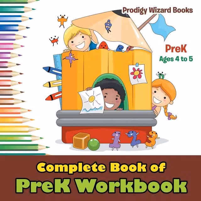 Prodigy Wizard Complete PreK Workbook for Ages 4 to 5, Multicolour Paperback