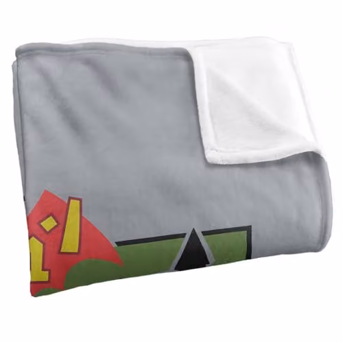 LOGOVISION Batman and Robin Kanji Super Soft Fleece Throw Blanket, Multicolour, W: 91.44 cm x D: 147 cm – 2