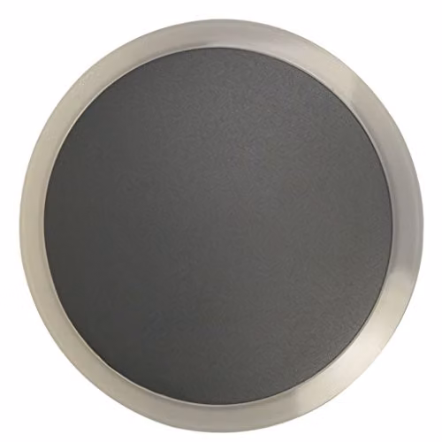 Luxform Lighting Barcelona Modern Round Garden Wall Light in White and Black