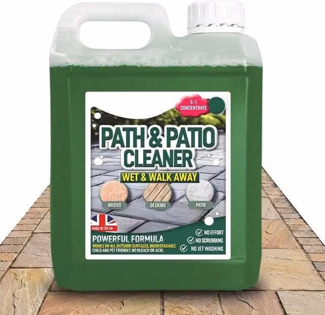 Storm Trading Group Patio, Path and Driveway Cleaning Solution, Green, 2 x 2.5 l