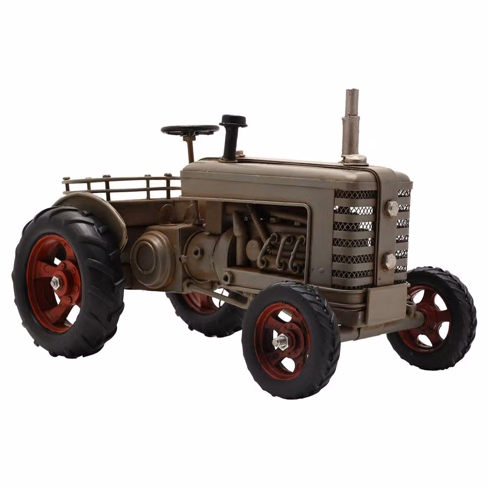 Harvey Makin Grey Metal Tractor Wine Holder – 3