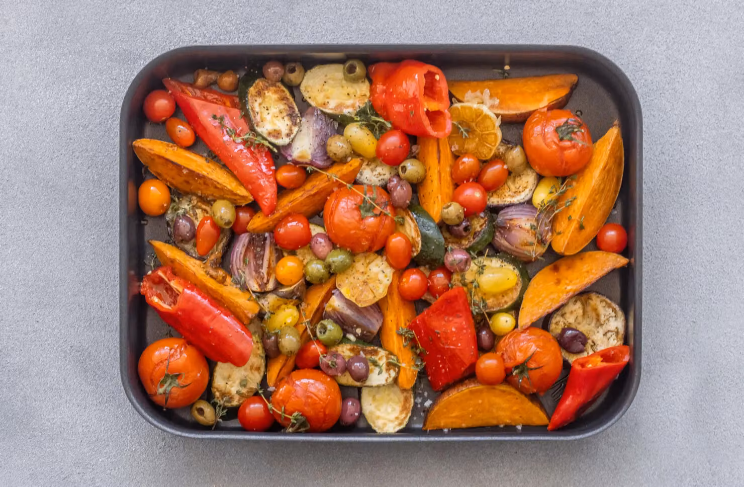 MasterClass Professional Non-Stick Hard Anodised Rectangular Roasting Pan, Black, W: 42 cm, D: 31 cm, H: 6.5 cm – 3