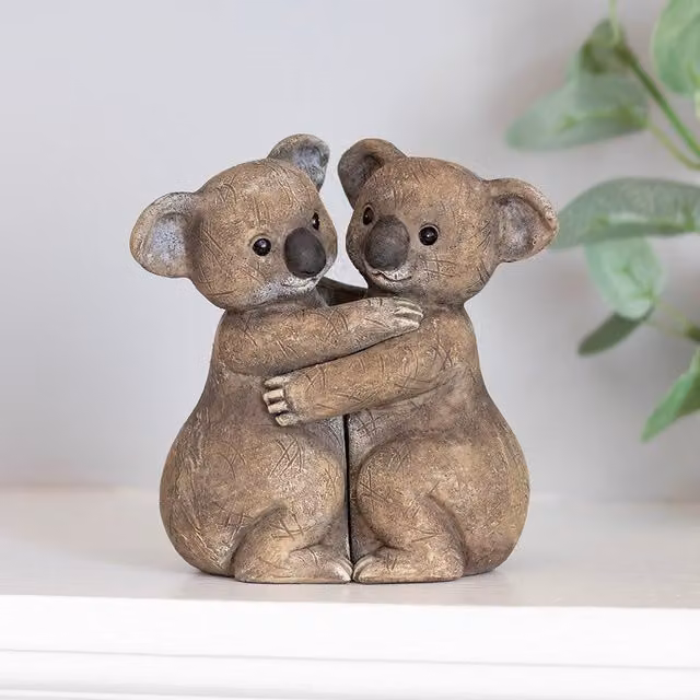 Gloriously Good Do You Nose How Much I Love You Koala Ornament, Grey