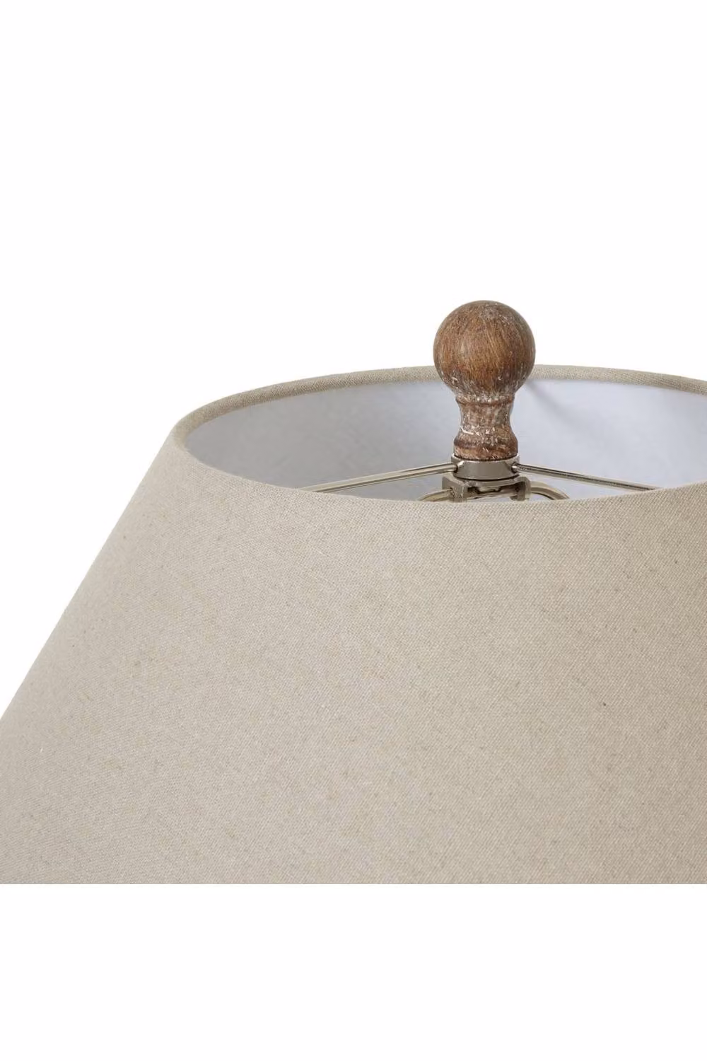 KDMD Saturn Modern Table Lamp with Fabric Shade in Beige – 2