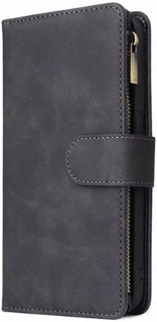 Apple iPhone Multi-Card Wallet Phone Case in Black or Anthracite