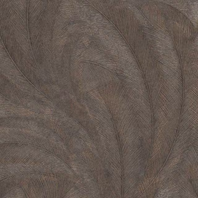 Erismann Ploom Abstract Modern Vinyl Wallpaper in Brown