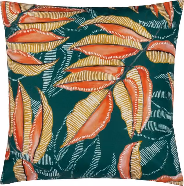 Tropical Botanics Floral Outdoor Square Cushion in Multicolour