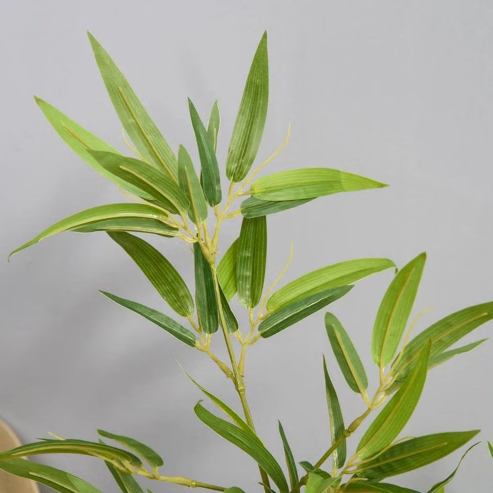 Kelvenix Set of 2 Green Artificial Bamboo Trees – 2