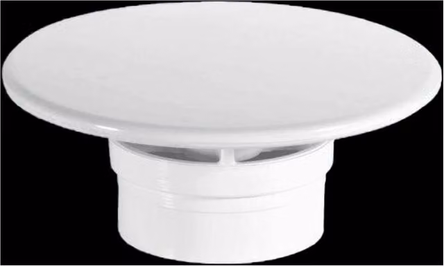 McAlpine STW85WHM White Plastic Mushroom Flange for 1.5 inch Shower Traps