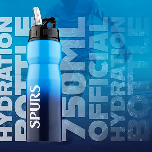 Hy-Pro International Multicolour and Blue Water Bottle 1.0 l – 3