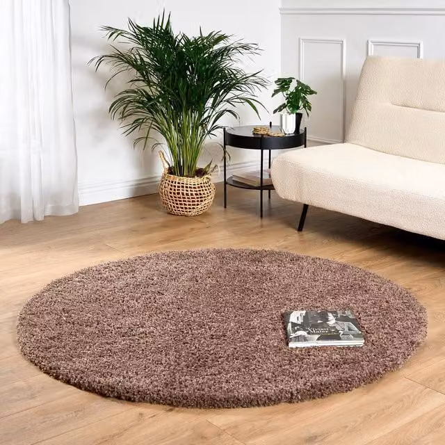Bravich LTD Shaggy Area Rug in Camel, W: 60 cm, L: 110 cm – 1