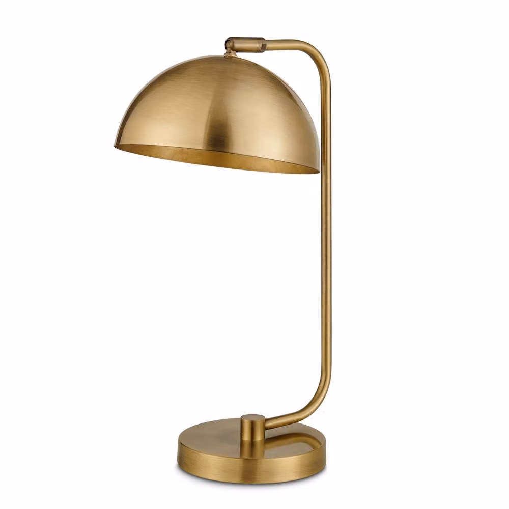 FurnitureboxUK Byron Brass Table Lamp in Light Bronze – 3