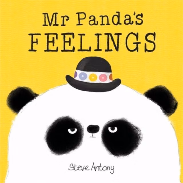 Steve Antony Mr Panda's Feelings Board Book, Multicolour